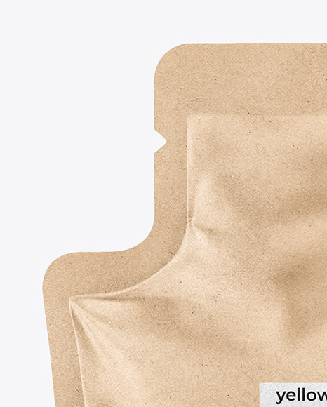 Kraft Paper Sachet Mockup