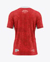 Soccer Jersey Mockup - Back View