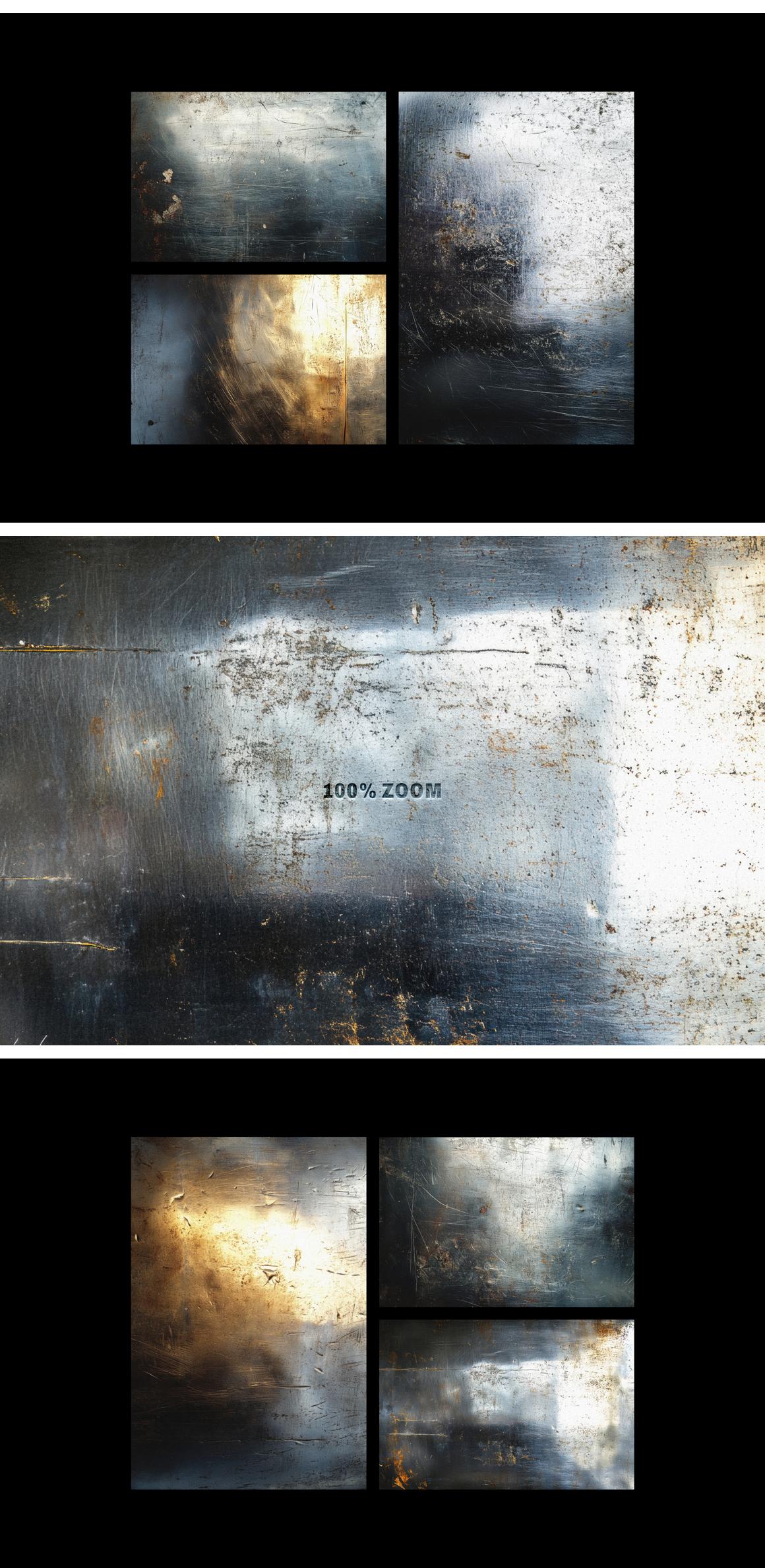 Polished Grunge Metallic Textures