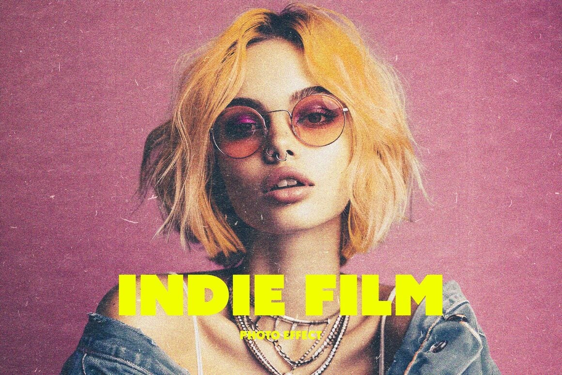 Cinematic Indie Film Photo Effect
