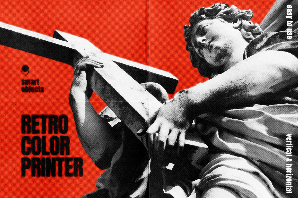 Retro Printer Photo Effect