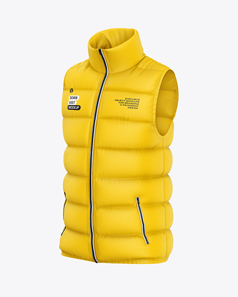 Down Vest Mockup