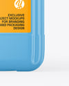 Transparent Plastic 5L Jerrycan Mockup