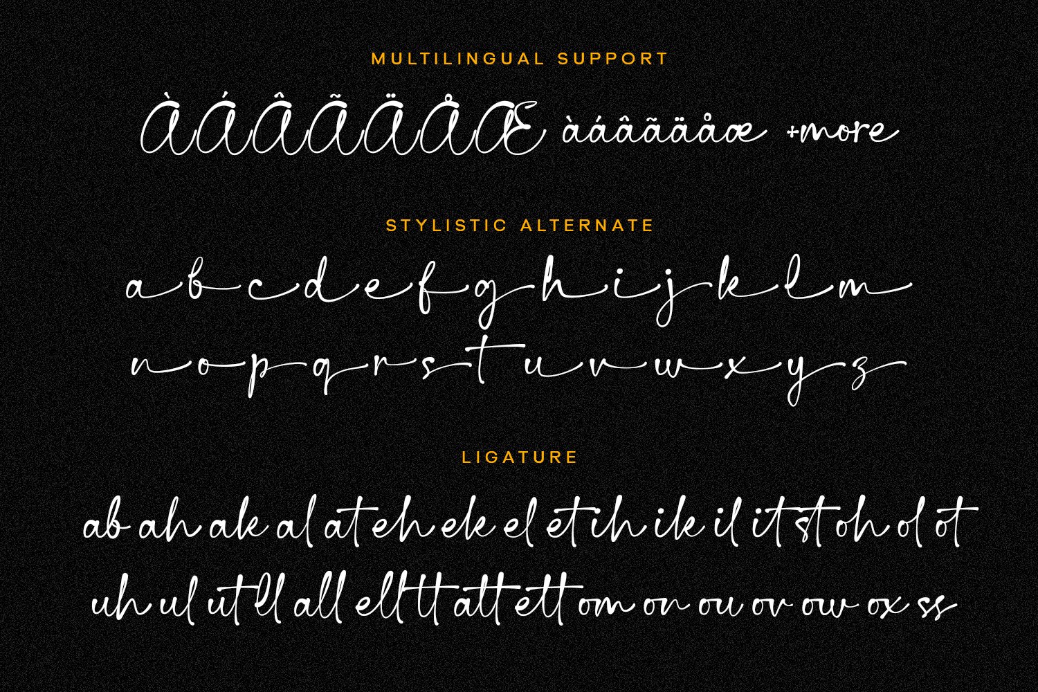 Hellasta Signature - a handwritten script