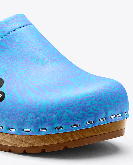 Clogs Shoe Mockup
