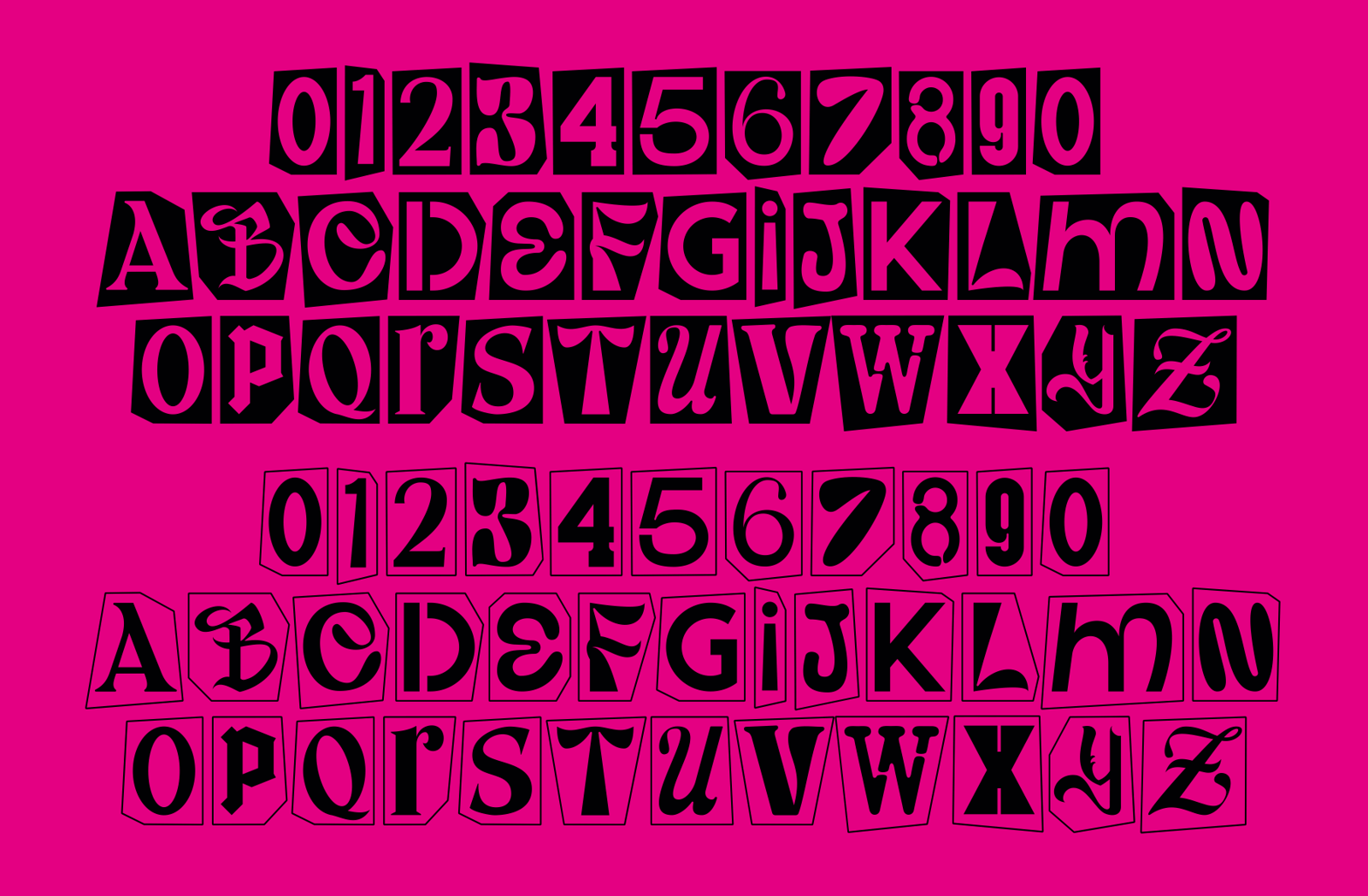Punk Of Sad Font