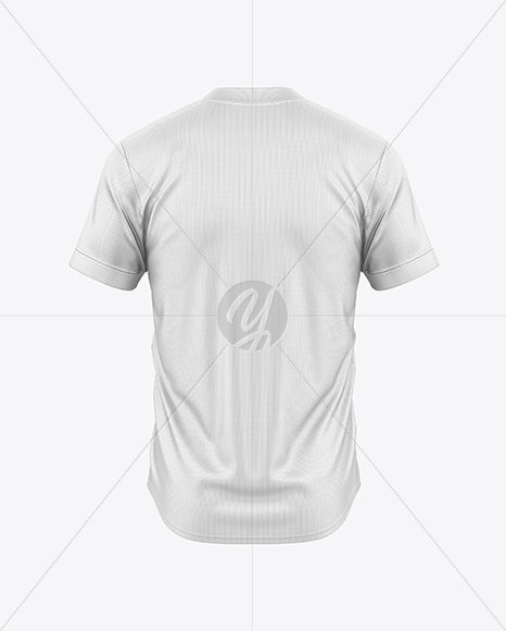Baseball Jersey Mockup - Back View