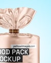 Matte Metallic Package Mockup