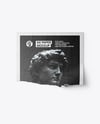 Crumpled Torn A4 Paper Mockup