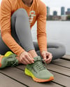 Woman Wearing In Running Kit Mockup