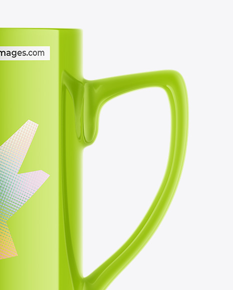 Glossy Mug Mockup