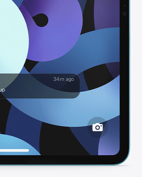 iPad Pro with Apple Pencil Mockup