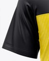 Raglan Short Sleeve Cage Jacket Mockup