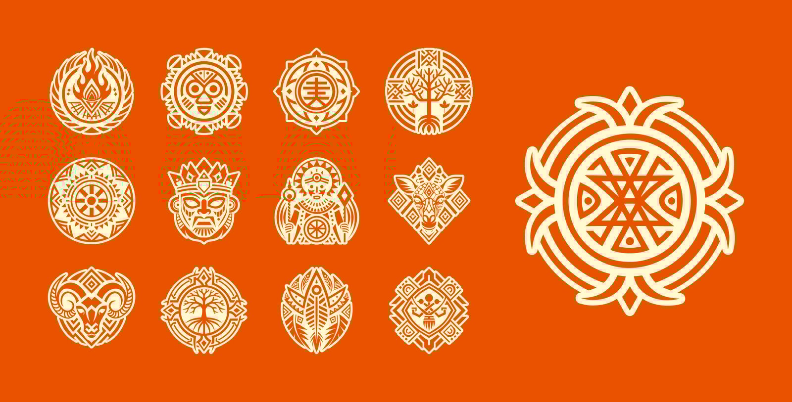 African Symbols Collection