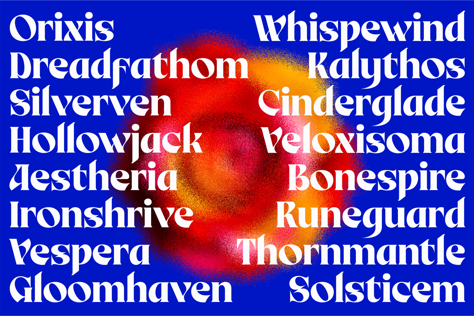 Birvase Display Font