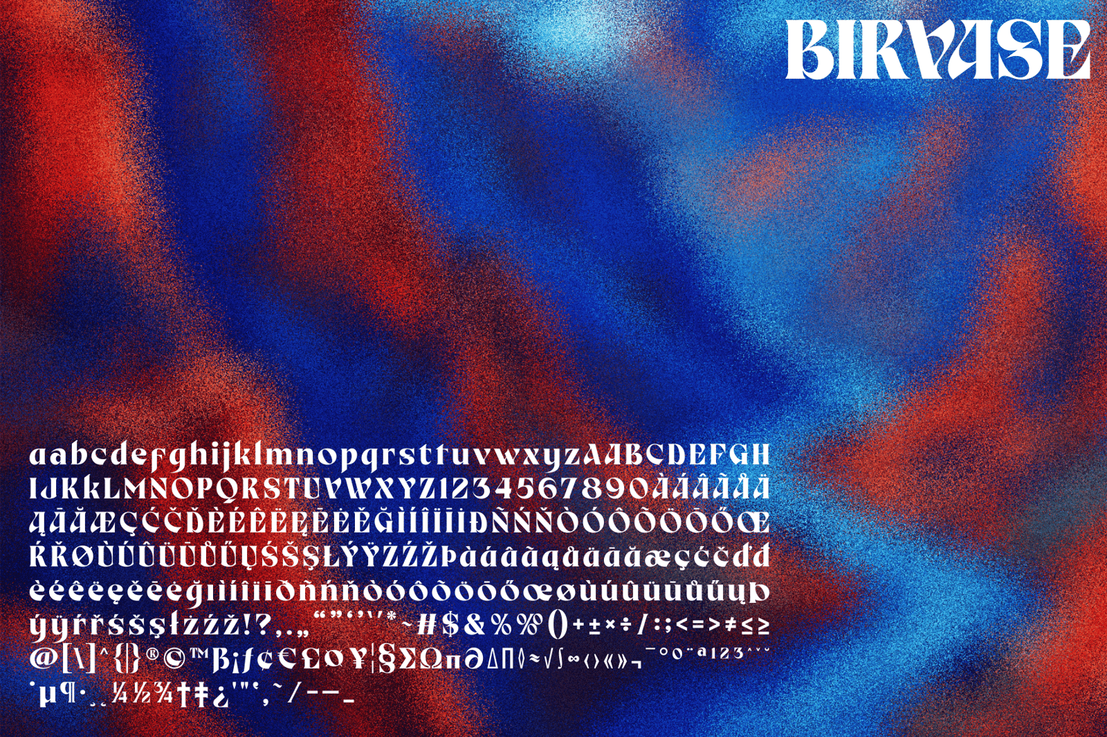 Birvase Display Font