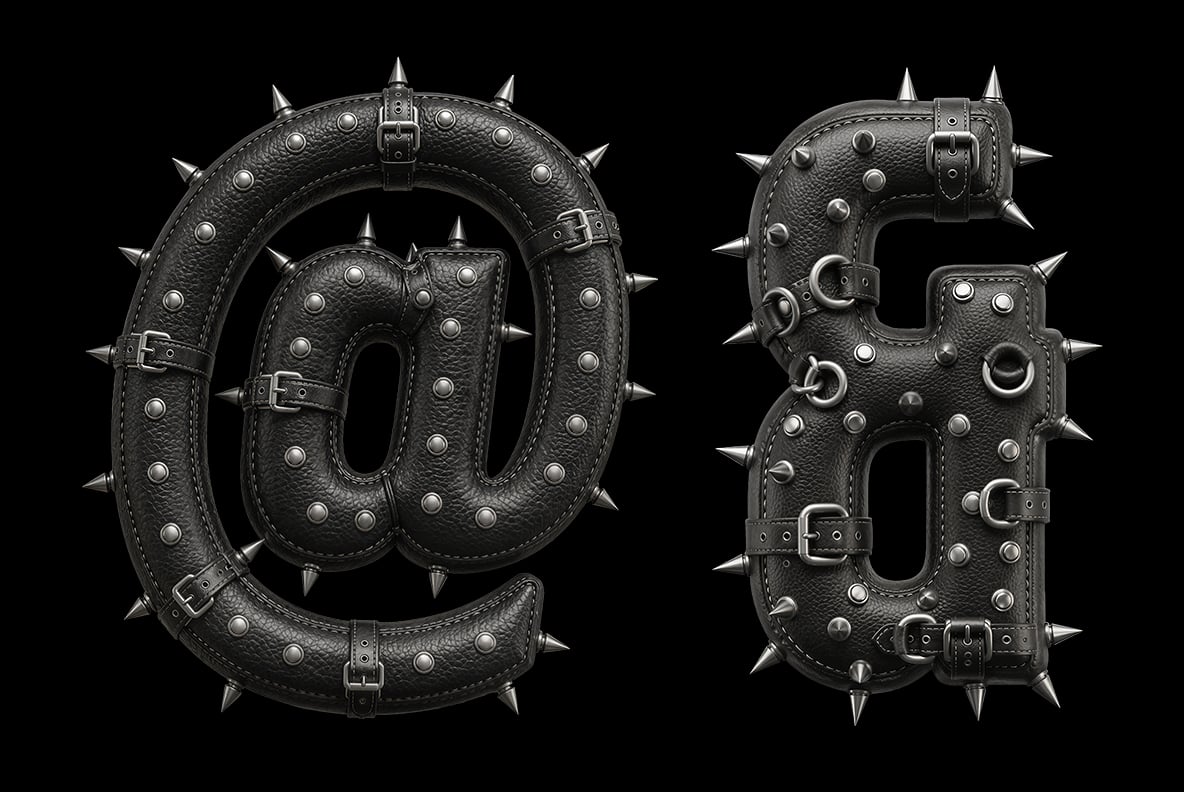 Black Punk Font