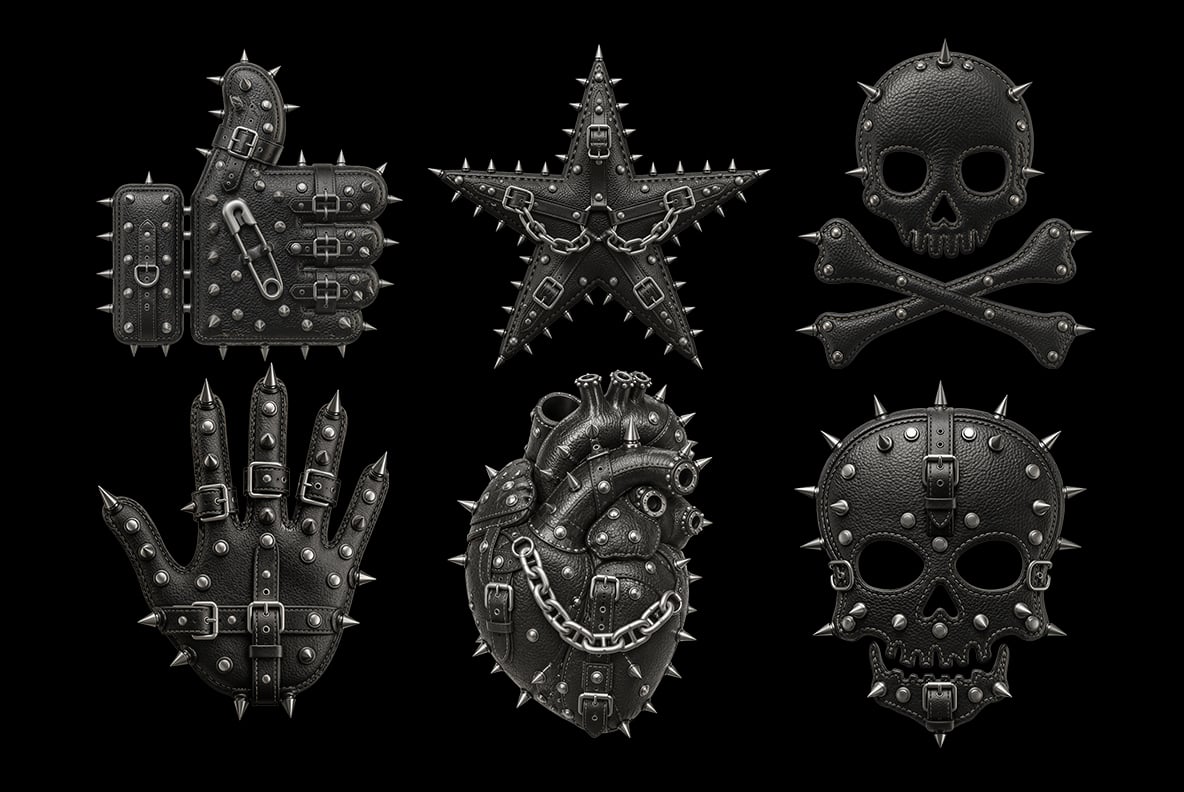 Black Punk Font