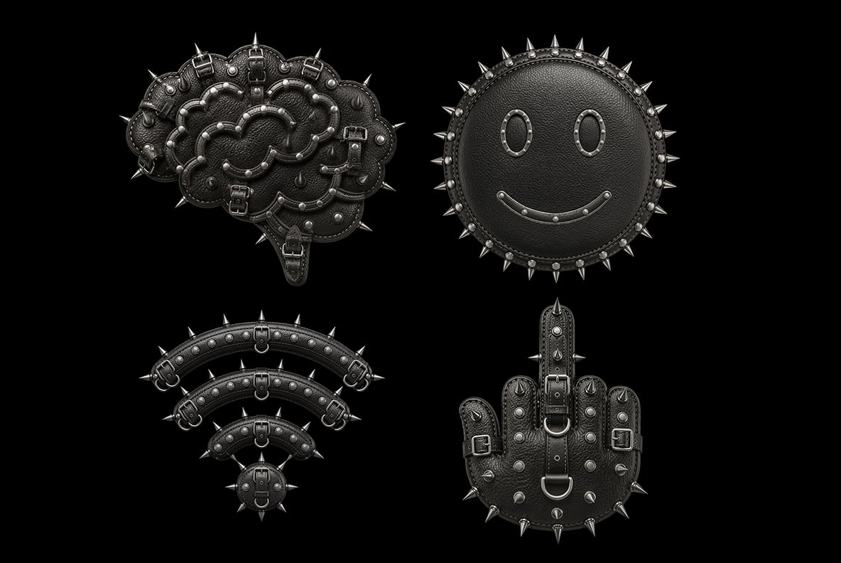 Black Punk Font