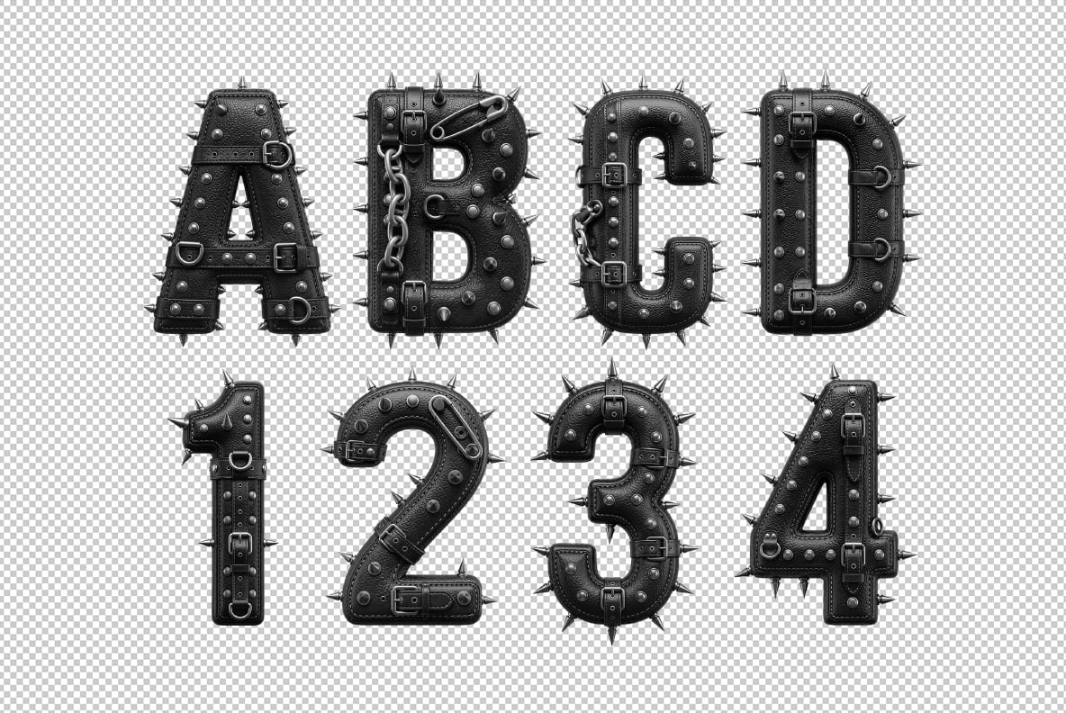 Black Punk Font