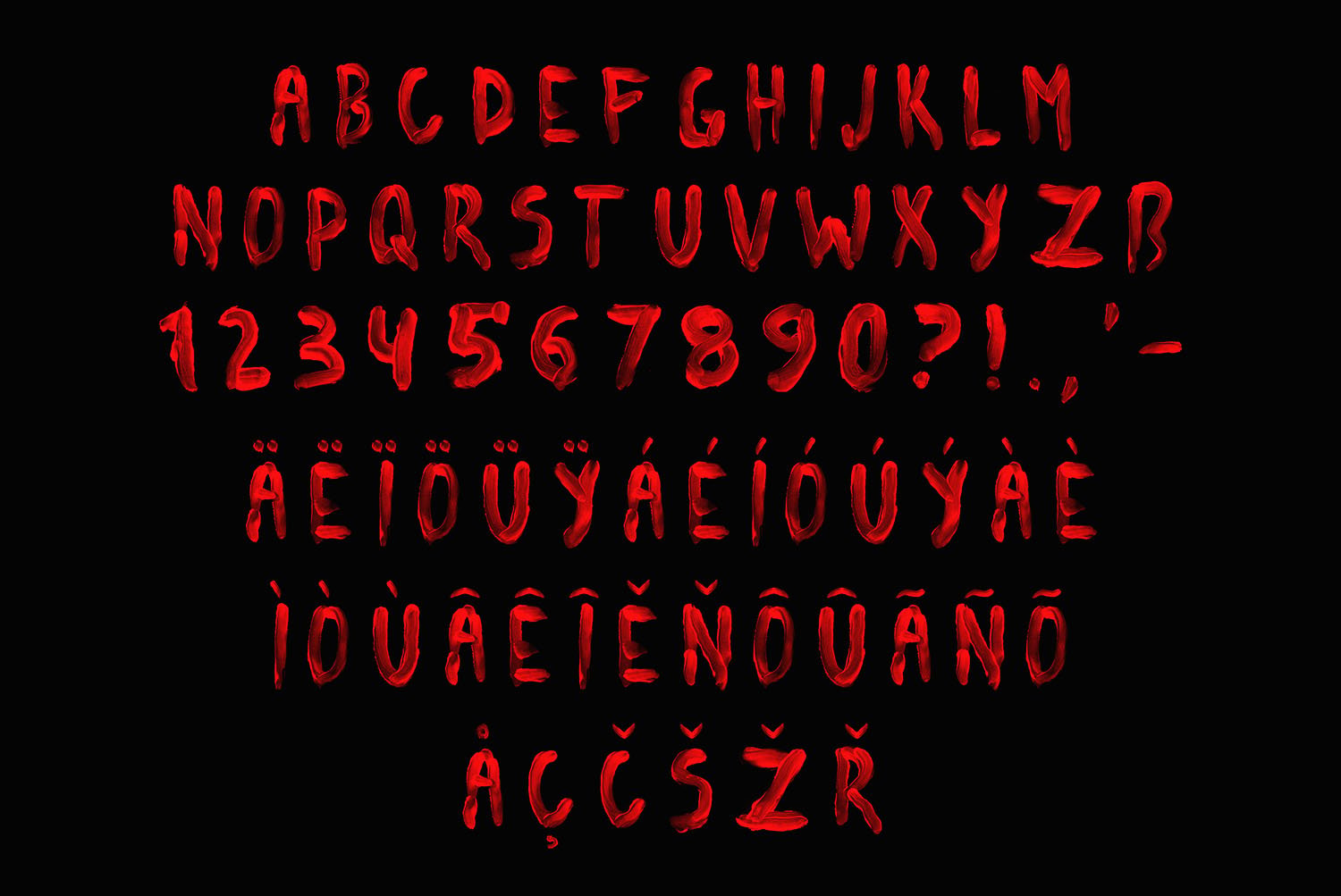 Blood Font