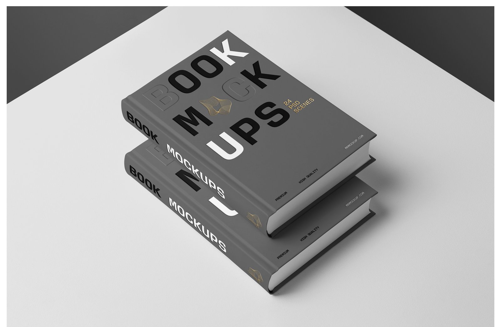 Book Mockups - Studio Scenes