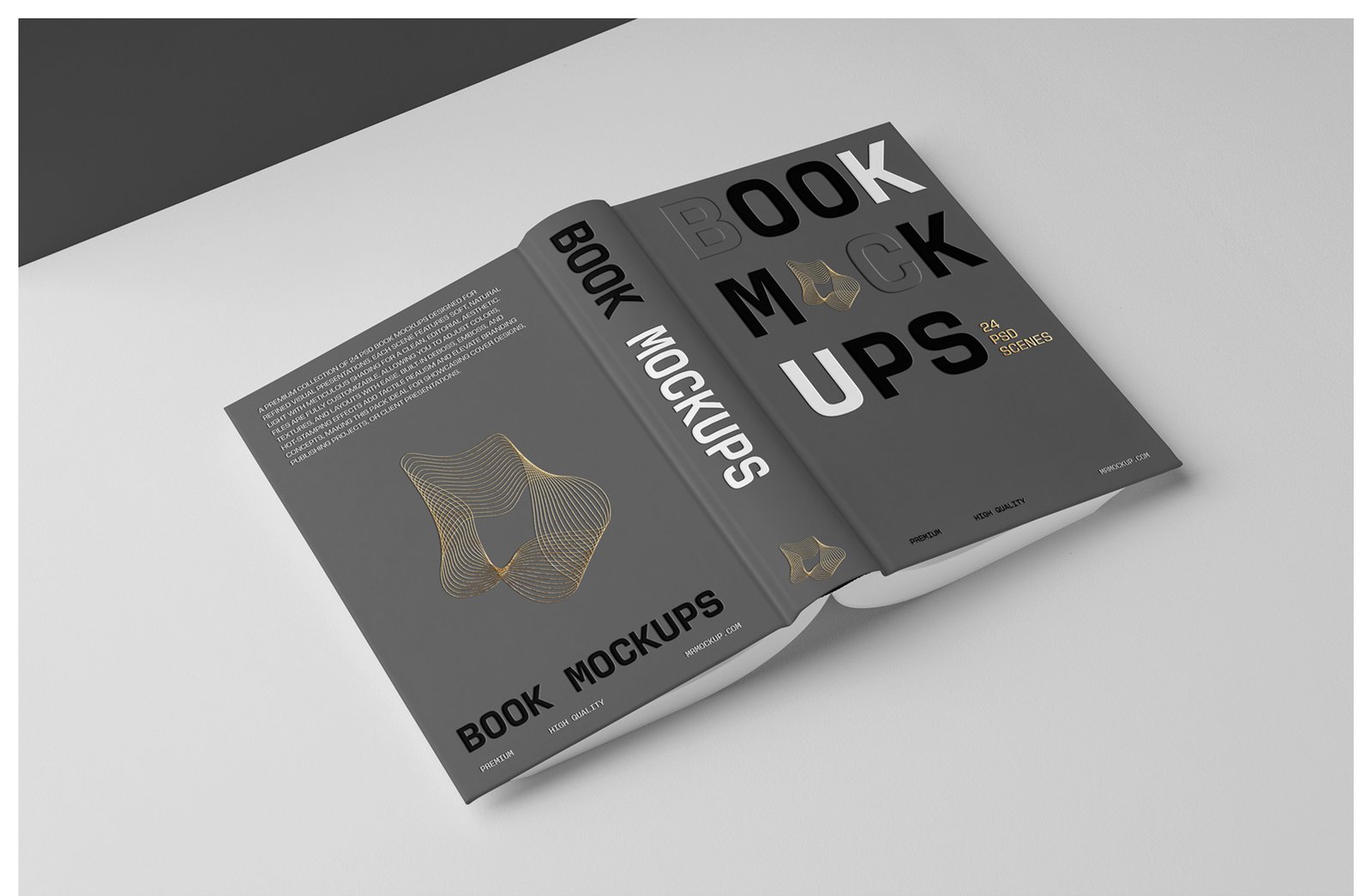Book Mockups - Studio Scenes