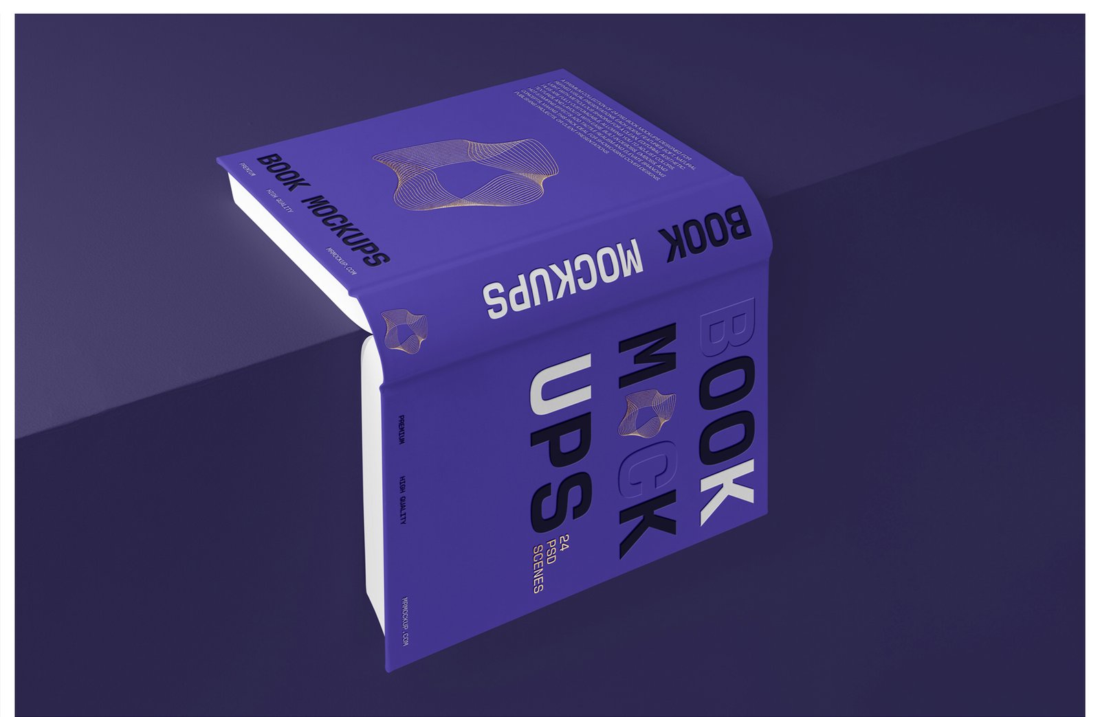 Book Mockups - Studio Scenes