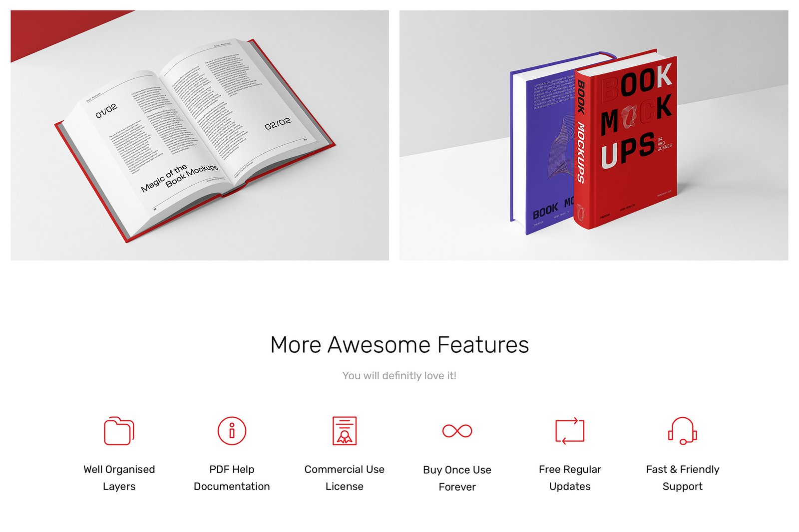 Book Mockups - Studio Scenes