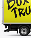 Box Truck Mockup - Side View