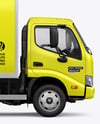 Box Truck Mockup - Side View