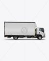 Box Truck Mockup - Side View