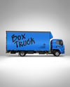 Box Truck Mockup - Side View