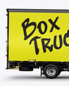 Box Truck Mockup - Side View
