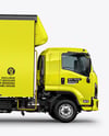 Box Truck Mockup - Side View