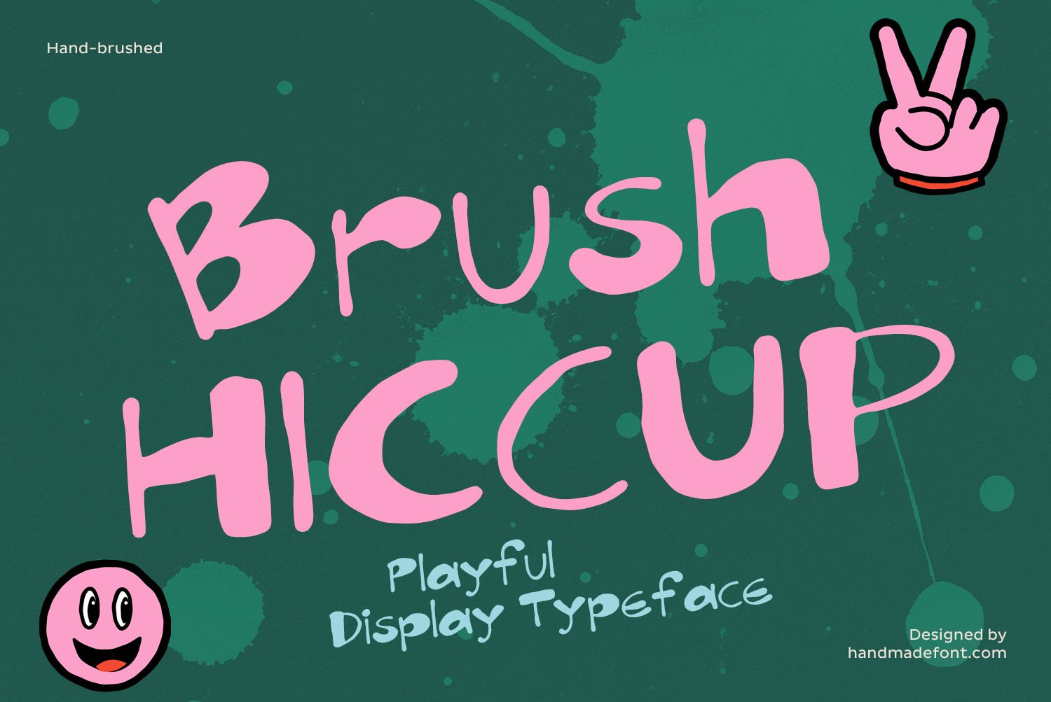 Brush Hiccup Font