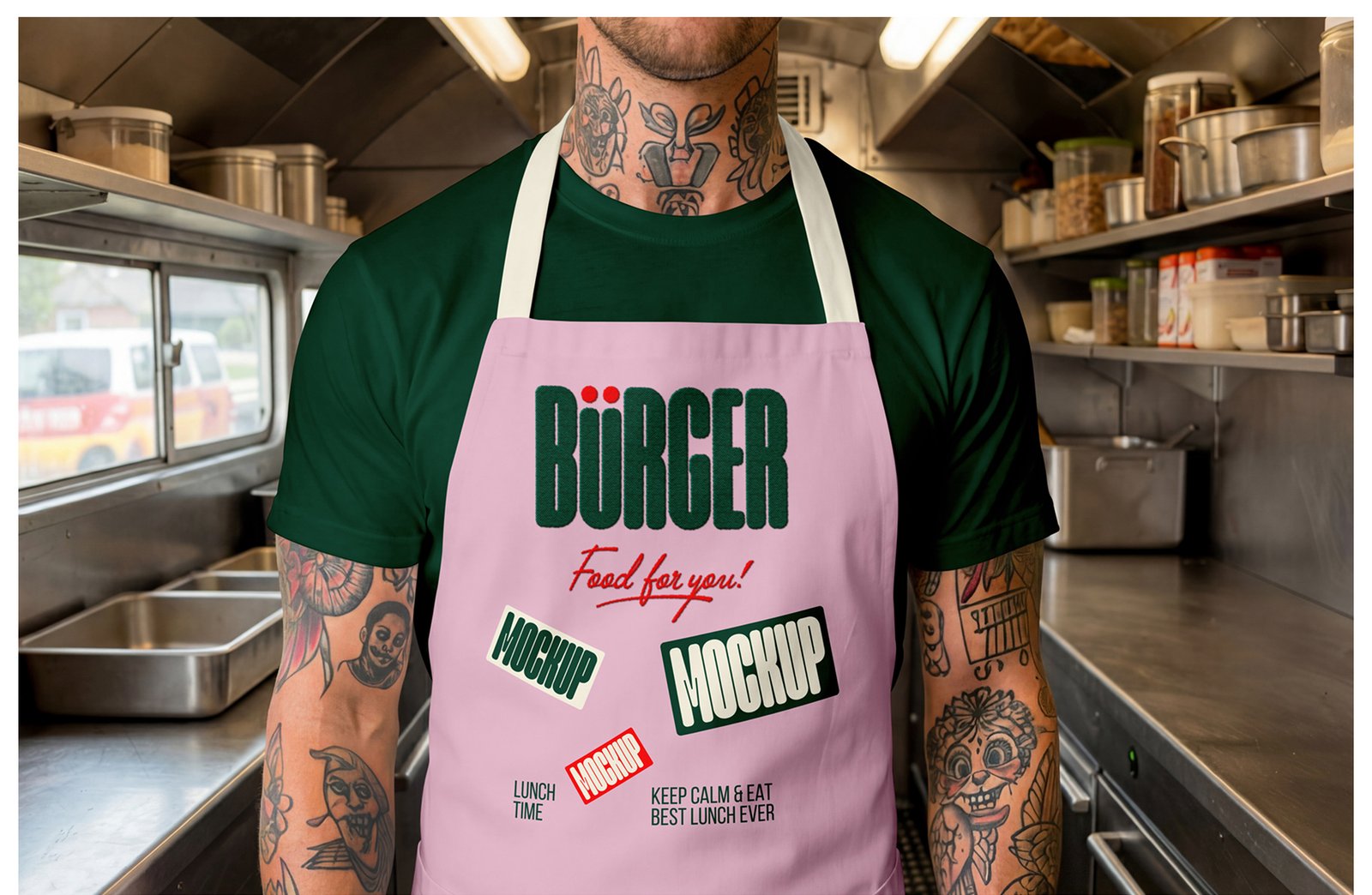 Burger Mockups - Bar Scenes