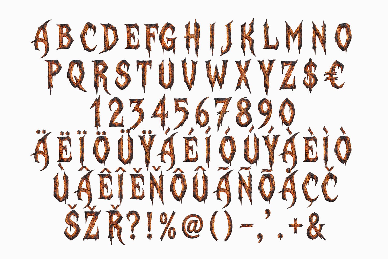 Burn Hell Font