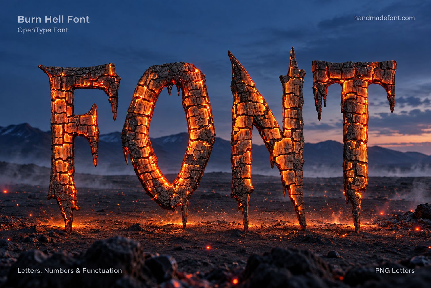 Burn Hell Font