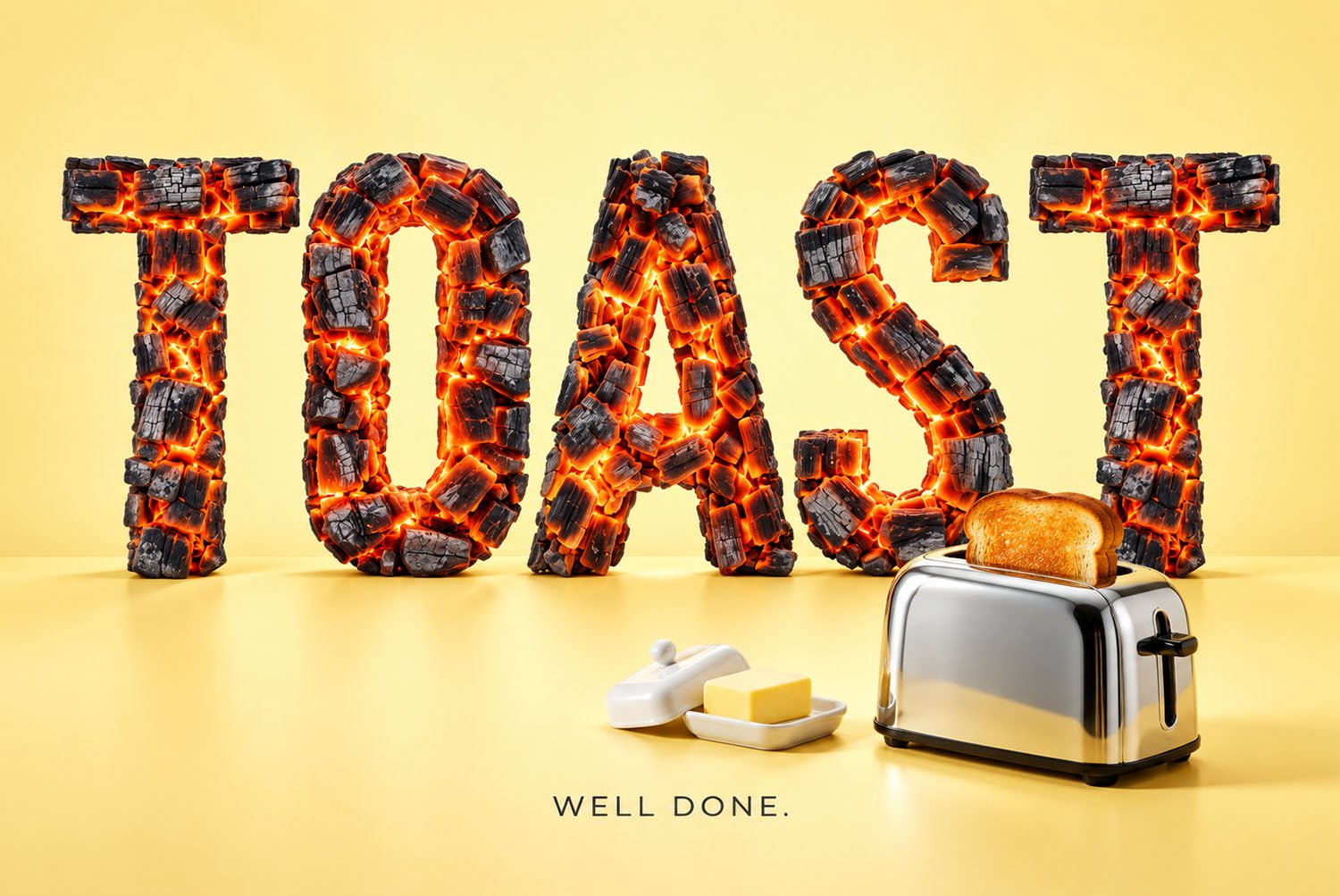 Burning Timber Font