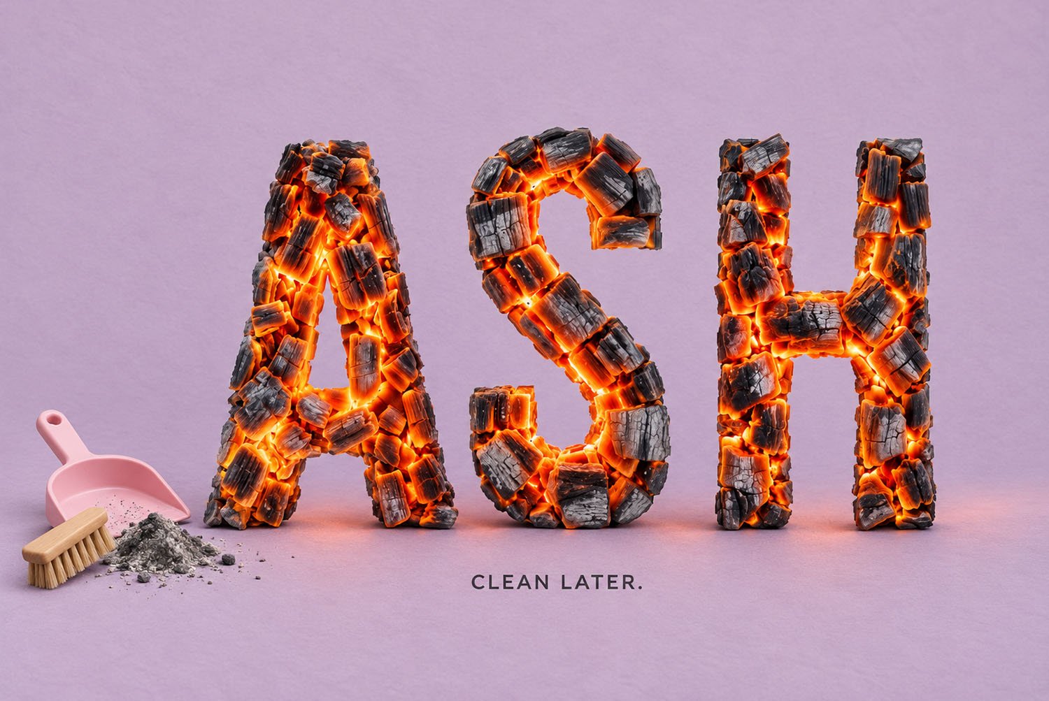 Burning Timber Font