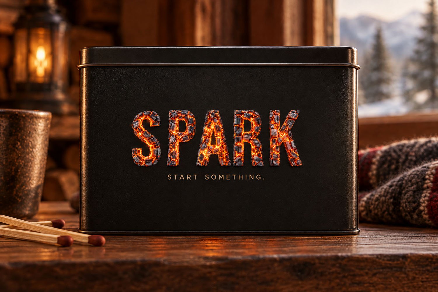Burning Timber Font