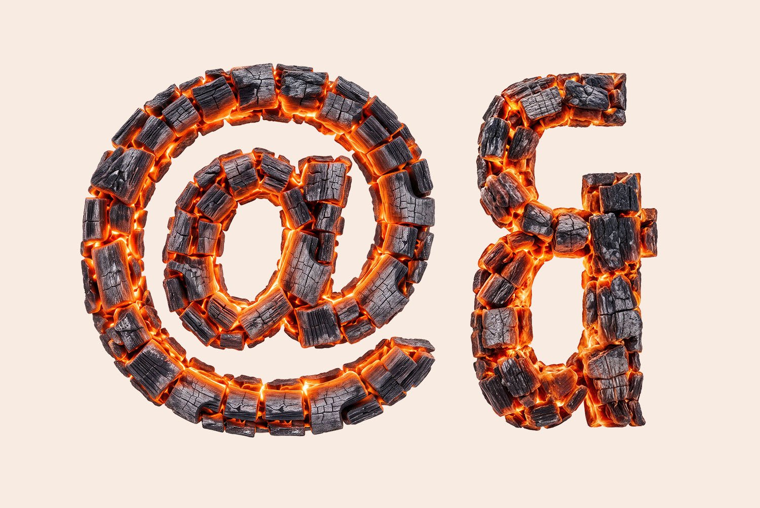 Burning Timber Font