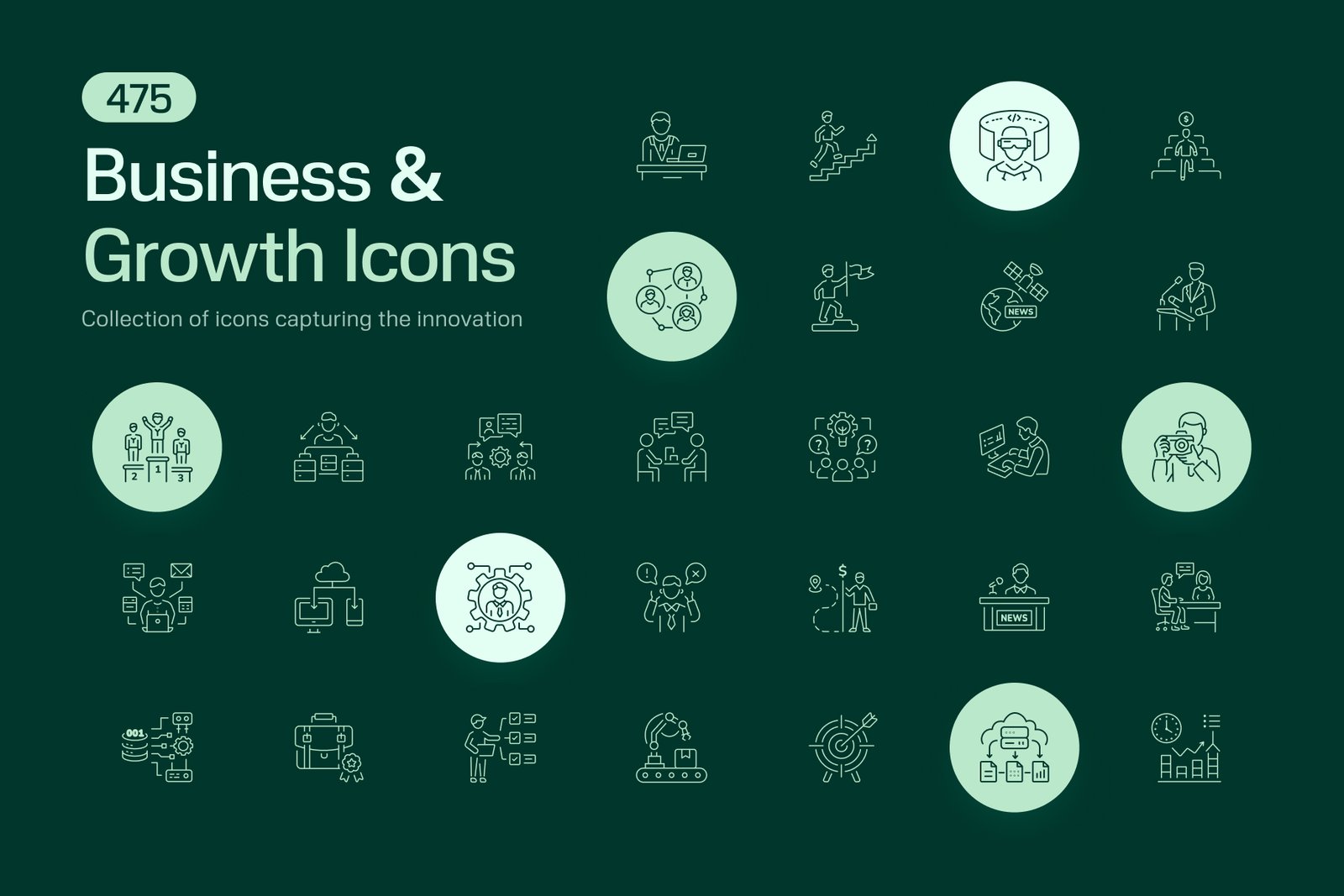 Business and Growth Icon