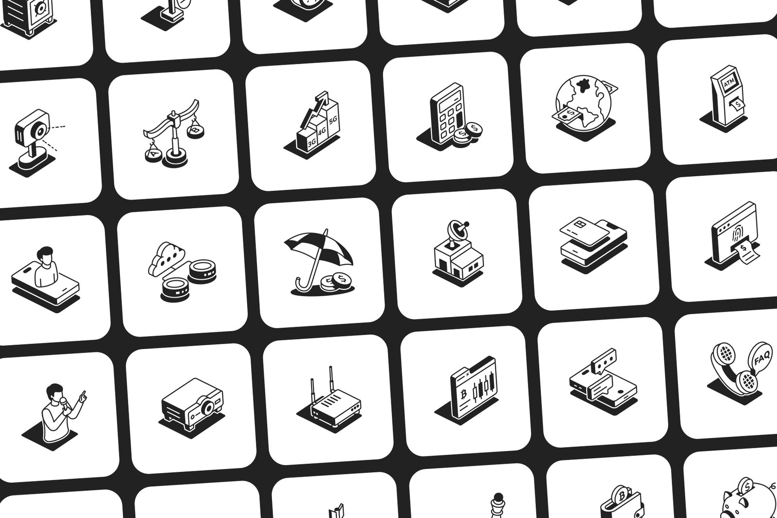Business Growth Icons