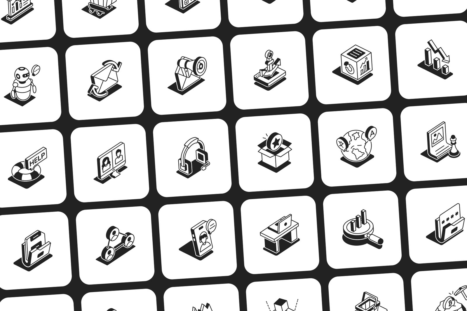 Business Growth Icons