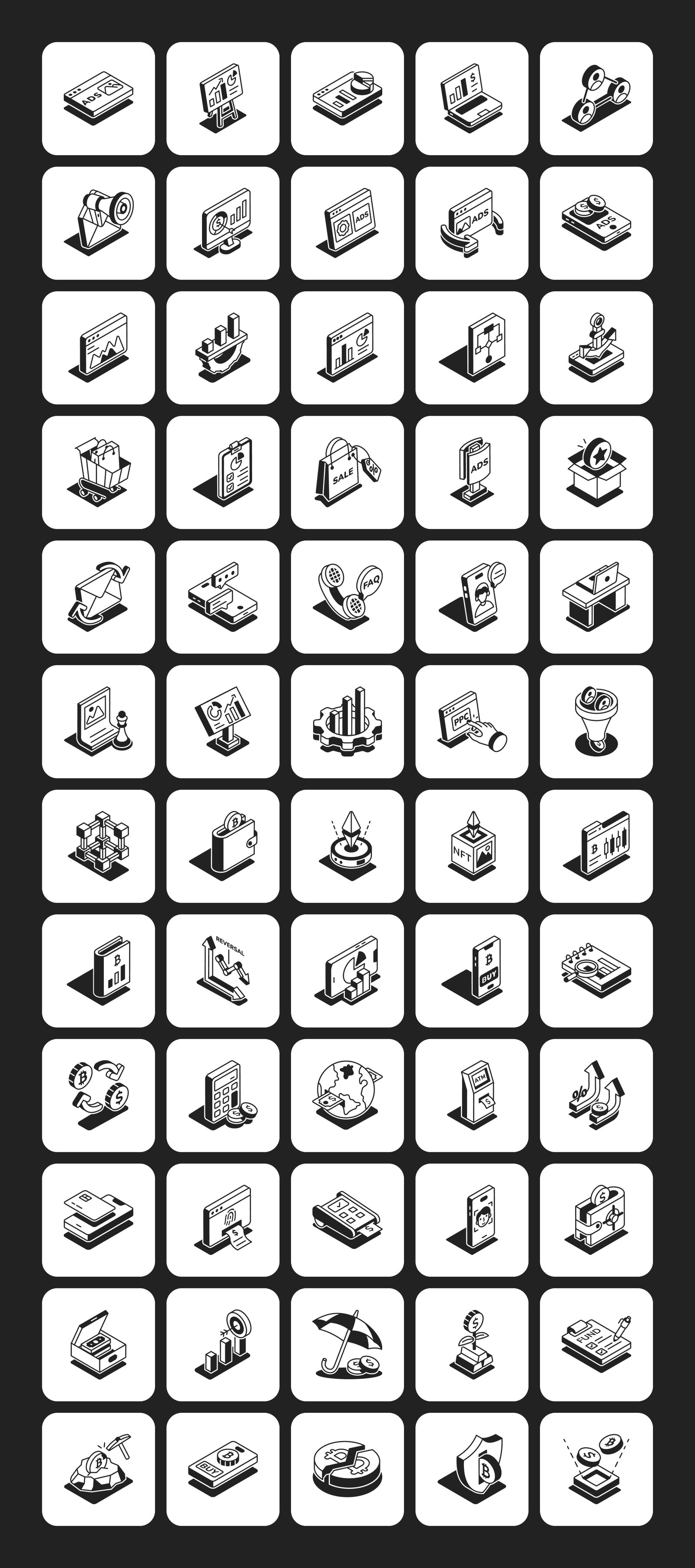 Business Growth Icons