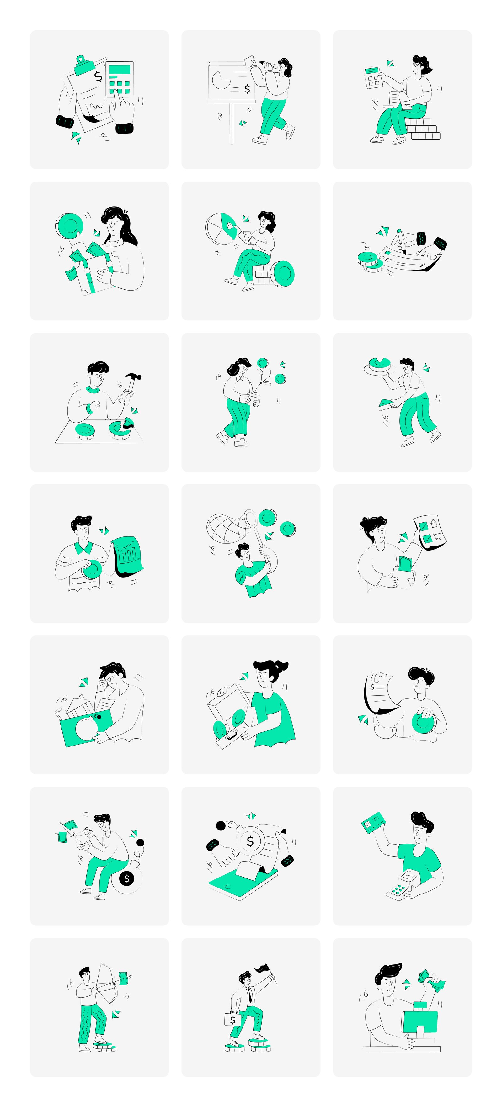 Business Illustrations