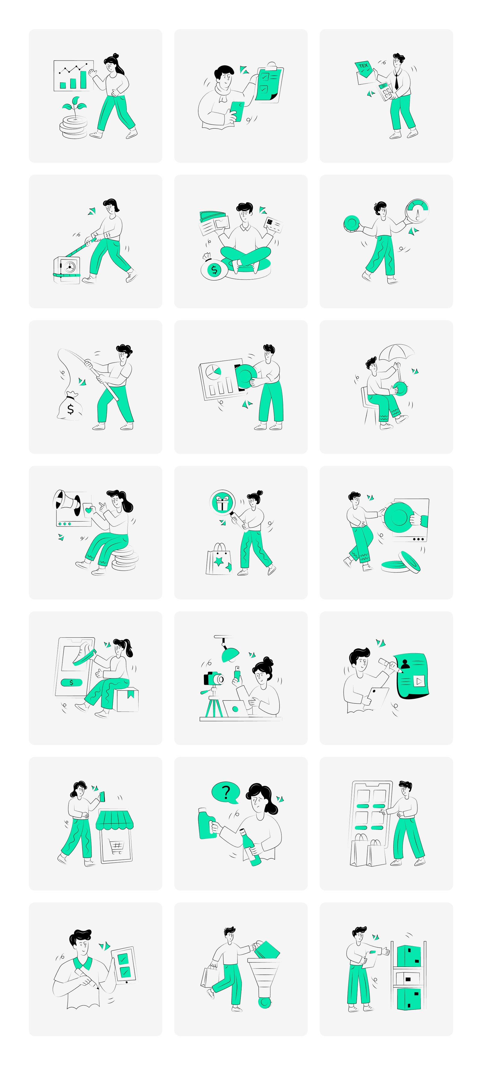Business Illustrations