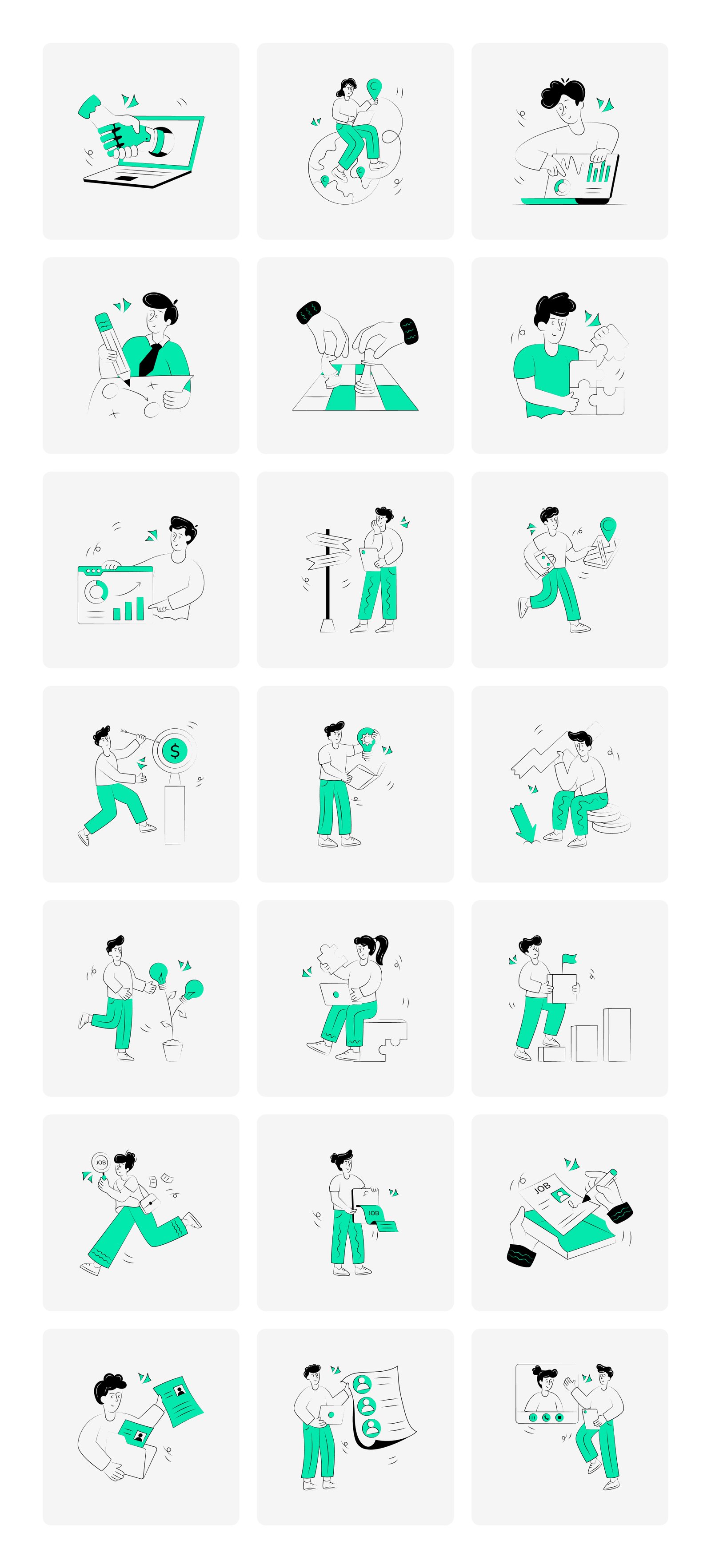 Business Illustrations